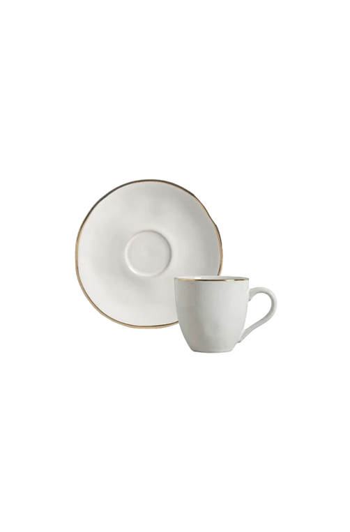 Xicara de Café Orgânico New White Gold 120ml